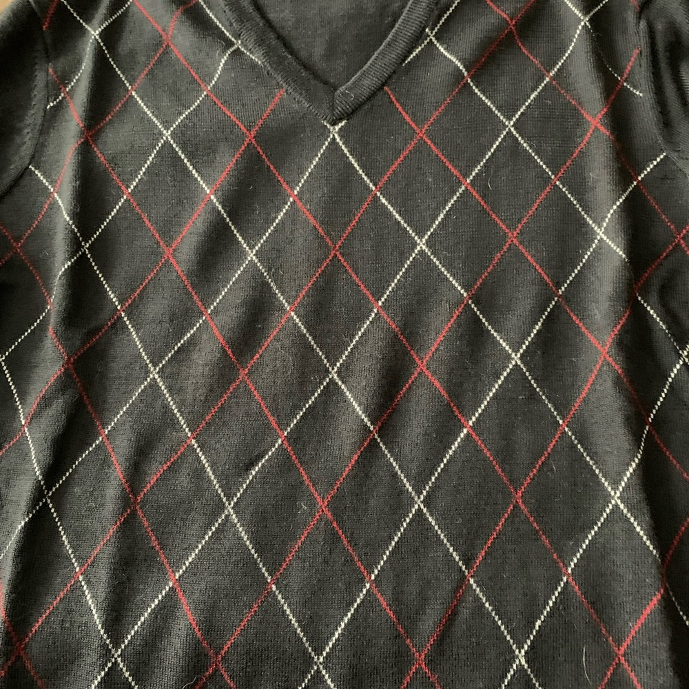 Men’s Black Express V-Neck Sweater